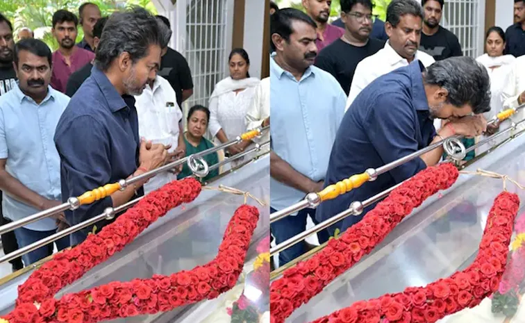 ప్రభుత్వ లాంఛనాలతో భారతీరాజా అంత్యక్రియలు: సీఎం విజయ్‌