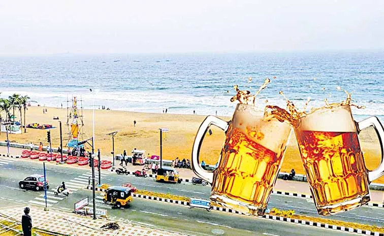 The stage is set for setting up bars on beaches