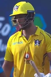 Shivam dube smashed 5 sixes in semi finals of T20 Mumbai league]