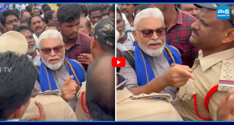 ఫస్ట్ పక్కకు జరుగు.. అంబటి VS పోలీస్