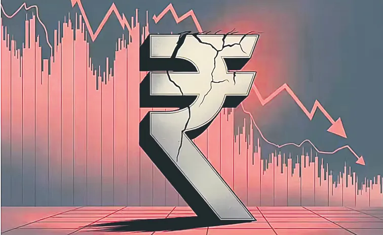 Rupee slumps 60 paise to 95.85 against U.S. dollar