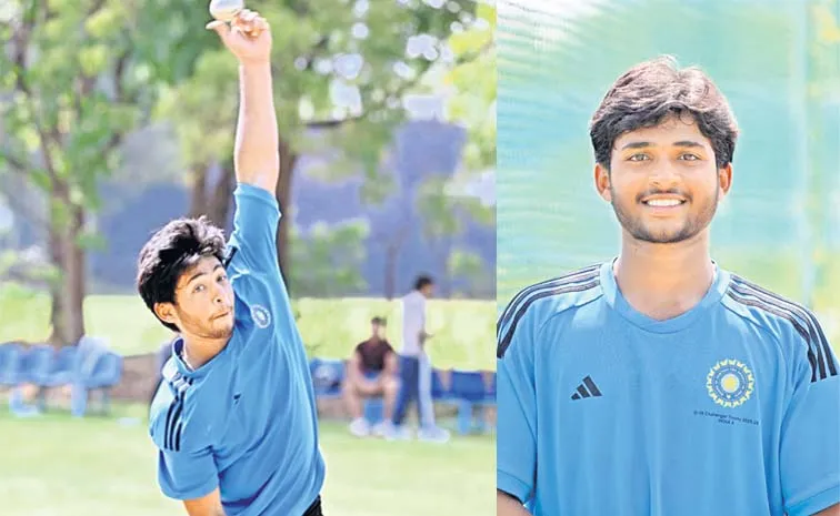 భారత్‌ అండర్‌–19 క్రికెట్‌ జట్టులో నల్గొండ కుర్రాడు..