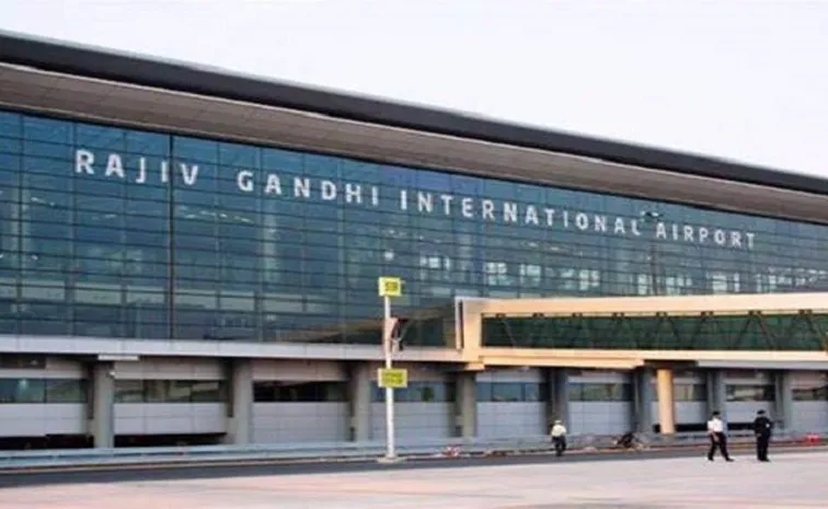 Bomb on a flight bound for Shamshabad threat