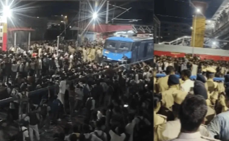 Bihar Exam Protest: Student Agitation Turns Violent at Patliputra Station