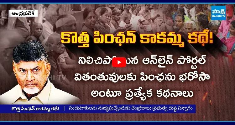 బాబు మోసపూరిత ప్రకటనలు..! కొత్త పింఛన్లు గాలికేనా..?