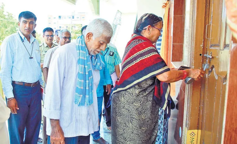 Nalgonda Collector Evicts Son Restores Home To Ailing Parents