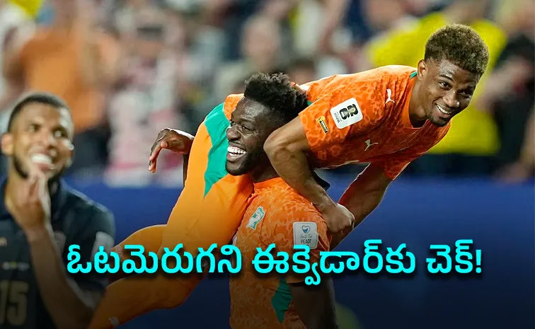 FIFA WC 2026: Ivory Coast Stuns Ecuador Ends-19 game Unbeaten