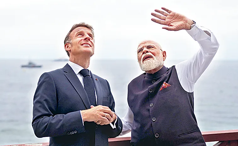 PM Modi and Macron discuss expansion of India UPI in France