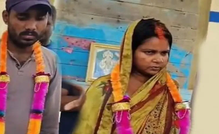 36 year old woman married a young boy as husband caught them