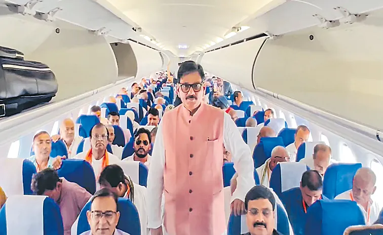 Jewar farmers make air travel debut boarding first Noida Airport flight