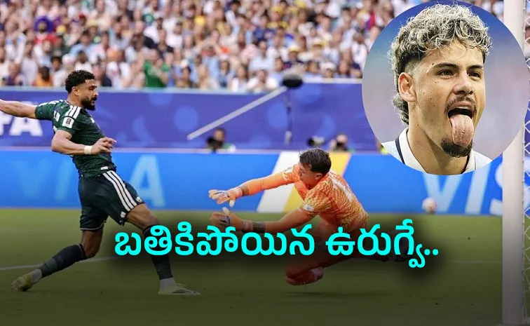 Maxi Araujo scored-Last Minute-Goal-For-Uruguay Draw With-Saudi Arabia