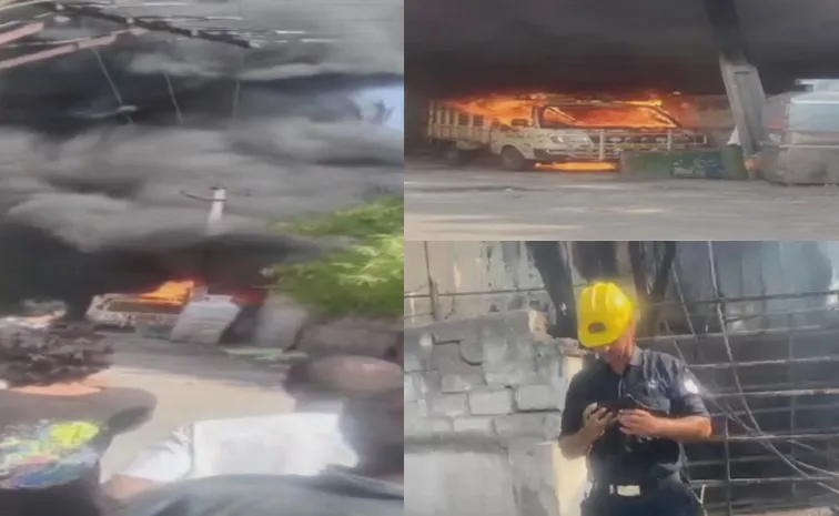 fire accident at moosapet