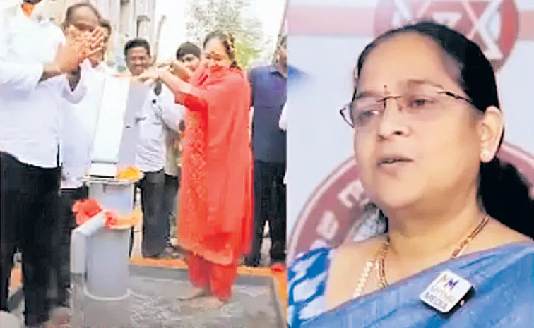 Netizens Satires on Janasena MLA Lokam Naga Madhavi