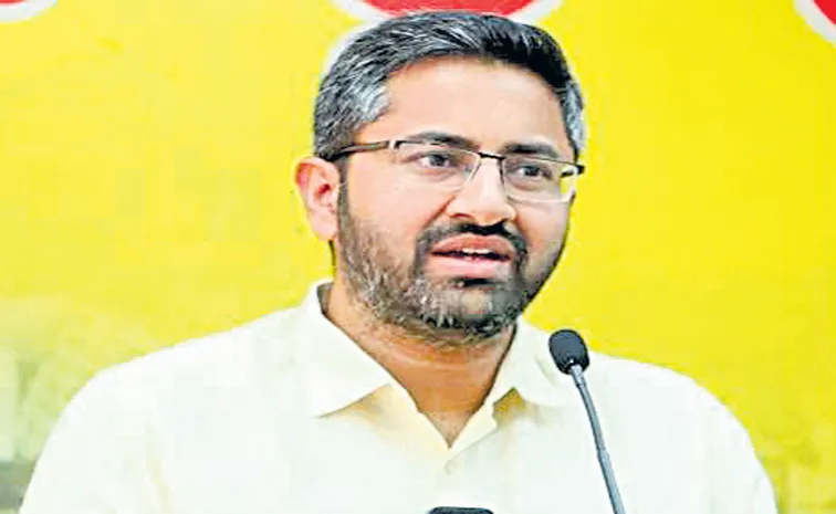 TDP MP Bharat says What wrong with setting up a liquor shop on beach
