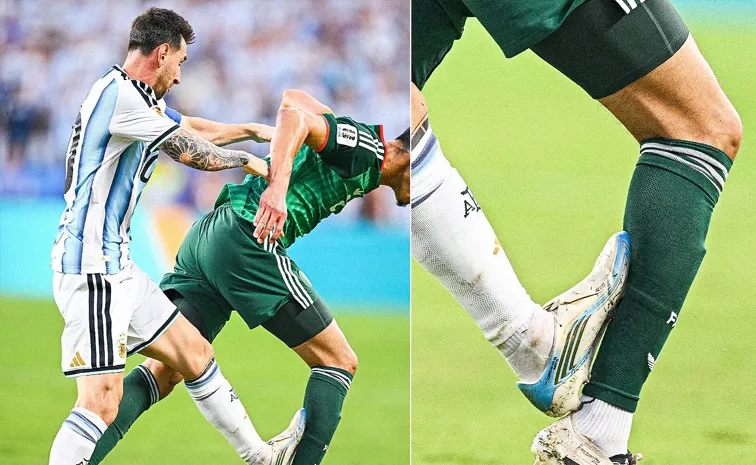 Messi Escapes Red Card Vs-Algeria Match-Controversy Erupts FIFA WC