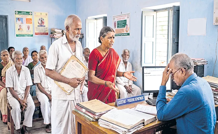 Poor people are eagerly waiting for new pensions in Telangana