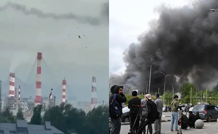 Ukraine hits Moscow oil refinery again part of massive drone wave inside Russia