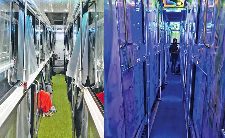 గాజు చాంబర్లలో ప్రయాణికులు బందీ