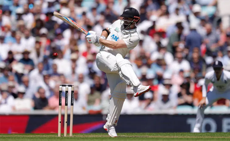New Zealand team scored 291 runs for the loss of 7 wickets in the second Test