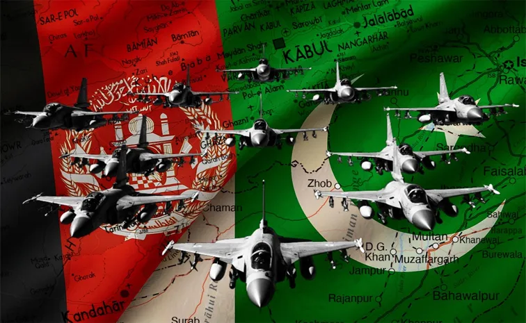 Afghanistan strikes targets in Pakistan, raising cross border tension