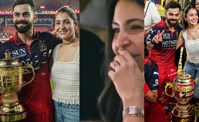 ఐపీఎల్‌ ఫైనల్‌లోమెరిసిన అనుష్క, స్పెషల్‌ లగ్జరీ వాచ్‌, ధర ఎంతో? 
