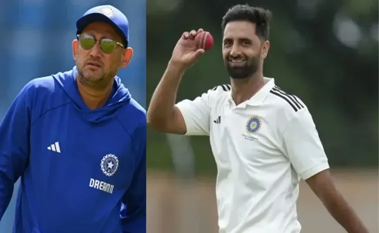 Auqib Nabi Joins Team India Before IND vs AFG Test