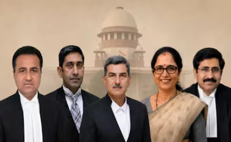 Centre Appoints 5 New Supreme Court Judges