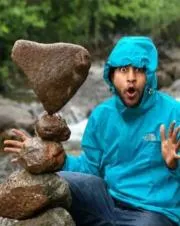 Viral Rock Balancing Artist Is Making India Rethink Meditation