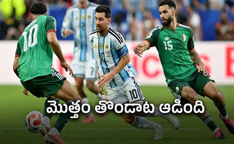 Messi Red Card Debate In Focus-Algeria Lodge Official Complaint With FIFA