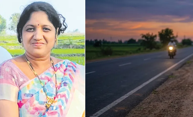 woman road incident in medak district