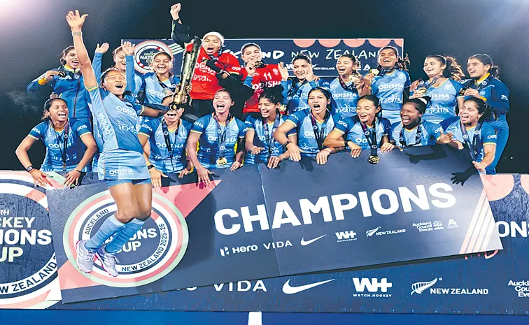 India Win FIH Hockey Womens Nations Cup Title