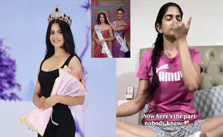 Miss Universe India 2026 Finalist Fractured Her Foot Before Pagaent Viral4
