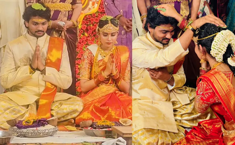 వైష్ణవిని పెళ్లి చేసుకున్న 'బిగ్‌బాస్' షన్ను