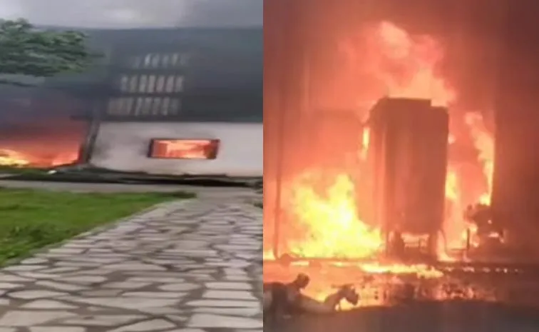 Deadly Blast In Anakapalle Parawada Pharma City latest News