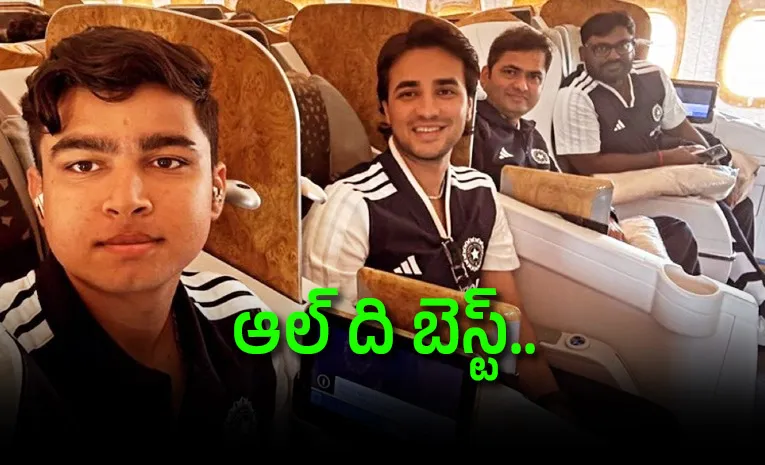 Team India Departs-For Ireland-England Tour From Chennai Airport