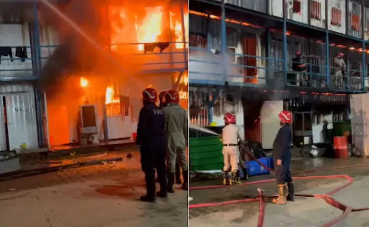 Massive Fire Accident At Delhi