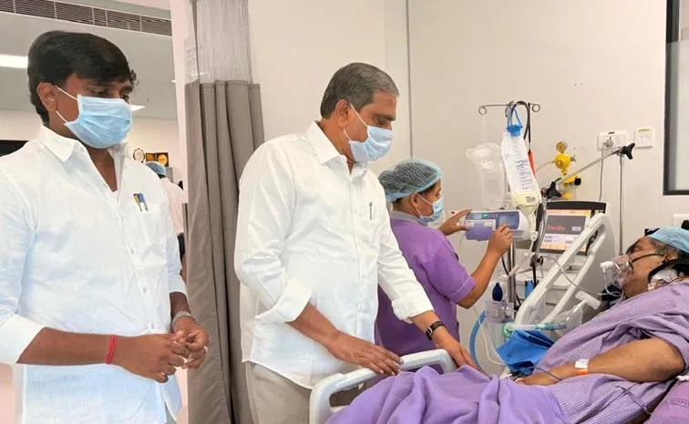 Sajjala Consoles Hospitalised Mudragada Padmanabham
