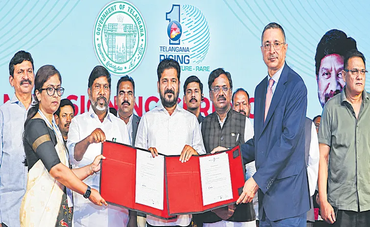 CM Revanth Reddy launches free accident insurance scheme for employees