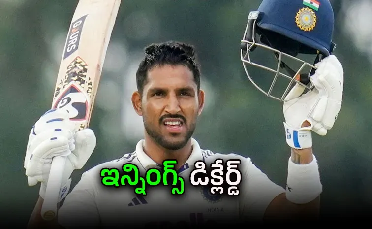 IND A vs SL A 1st Unofficial Test Dhruv Jurel Slams Century