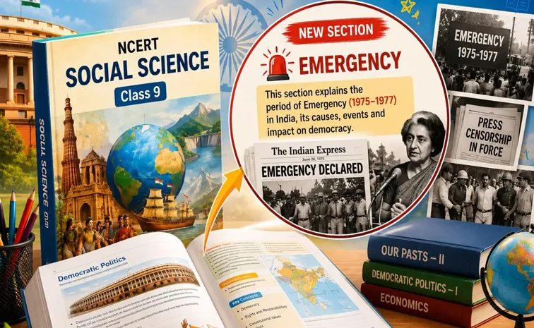 NCERT introduces section on Emergency in Class 9 textbook