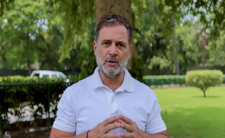 Rahul Gandhi Apologizes To Kartikeya Singh Chauhan