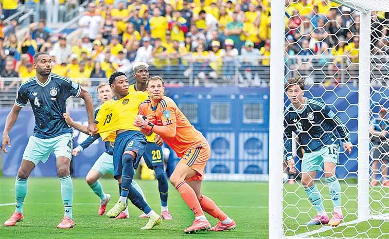 Ecuador football team scores sensational victory over Germany
