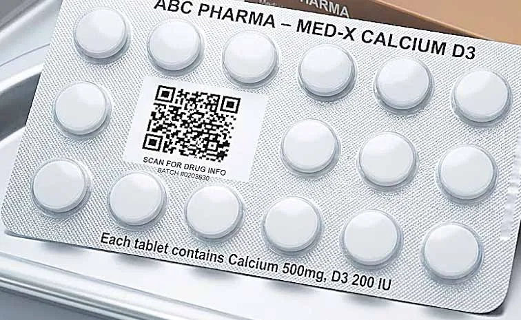 QR code on key medicines