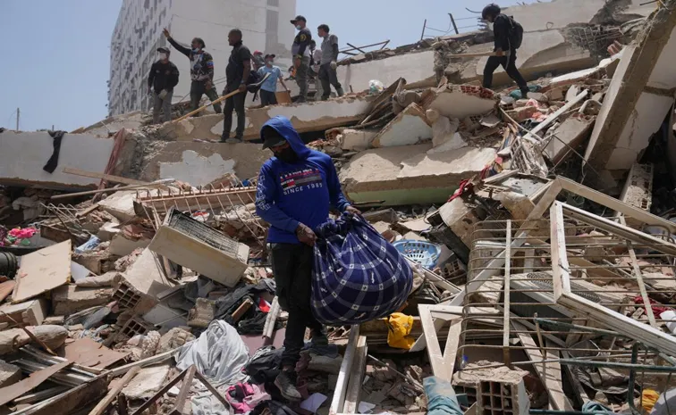 Venezuela earthquake death toll nears 1430, over 50,000 missing