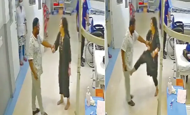  Women Hulchul In Hospital At LB Nagar