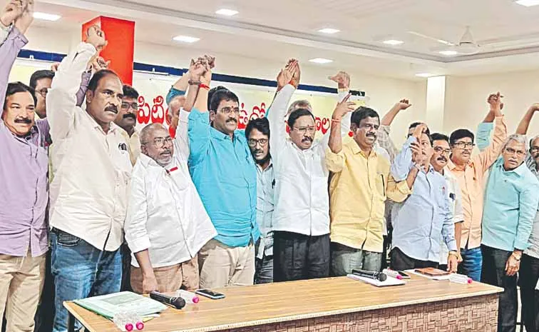 RTC employees union JAC announces second phase of agitation activities