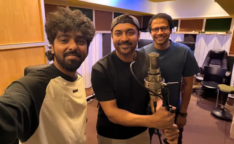 Suriya sung by a song latest Movie vishwanath and sons 