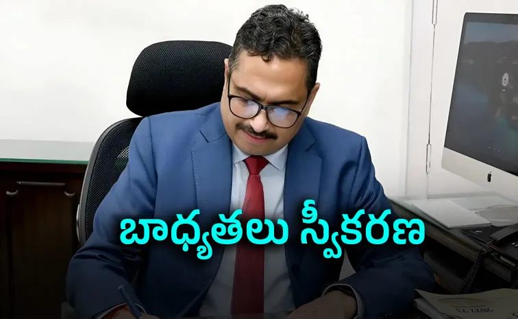 Sanjay Jaju assumes charge as Telangana Chief Secretary