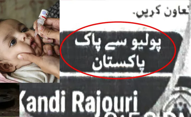 JK Polio Brochure Sparks Row Over Polio Free Pakistan Slogan