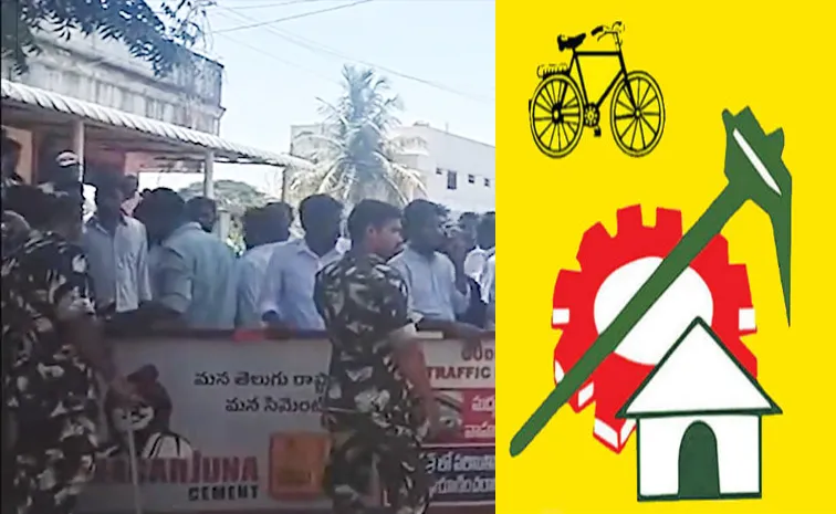 కోట ఎంపీపీ ఉప ఎన్నికలో టీడీపీ బరితెగింపు